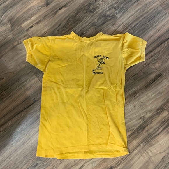 Women’s Notre Dame Hockey Retro Ringer Tee - Picture 1 of 5